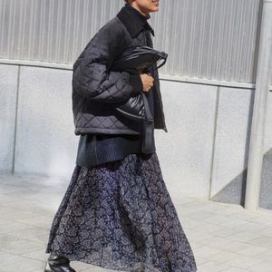 NWT Uniqlo:C faux leather round shoulder bag black